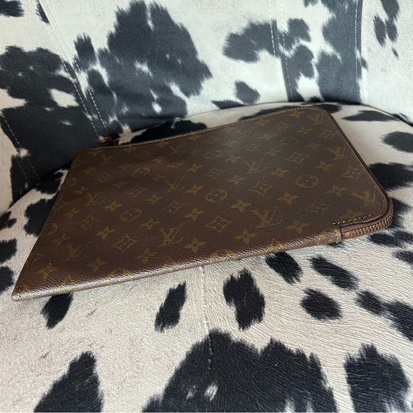 Vintage Louis Vuitton Brown Monogram Document Case - Picture 4 of 16